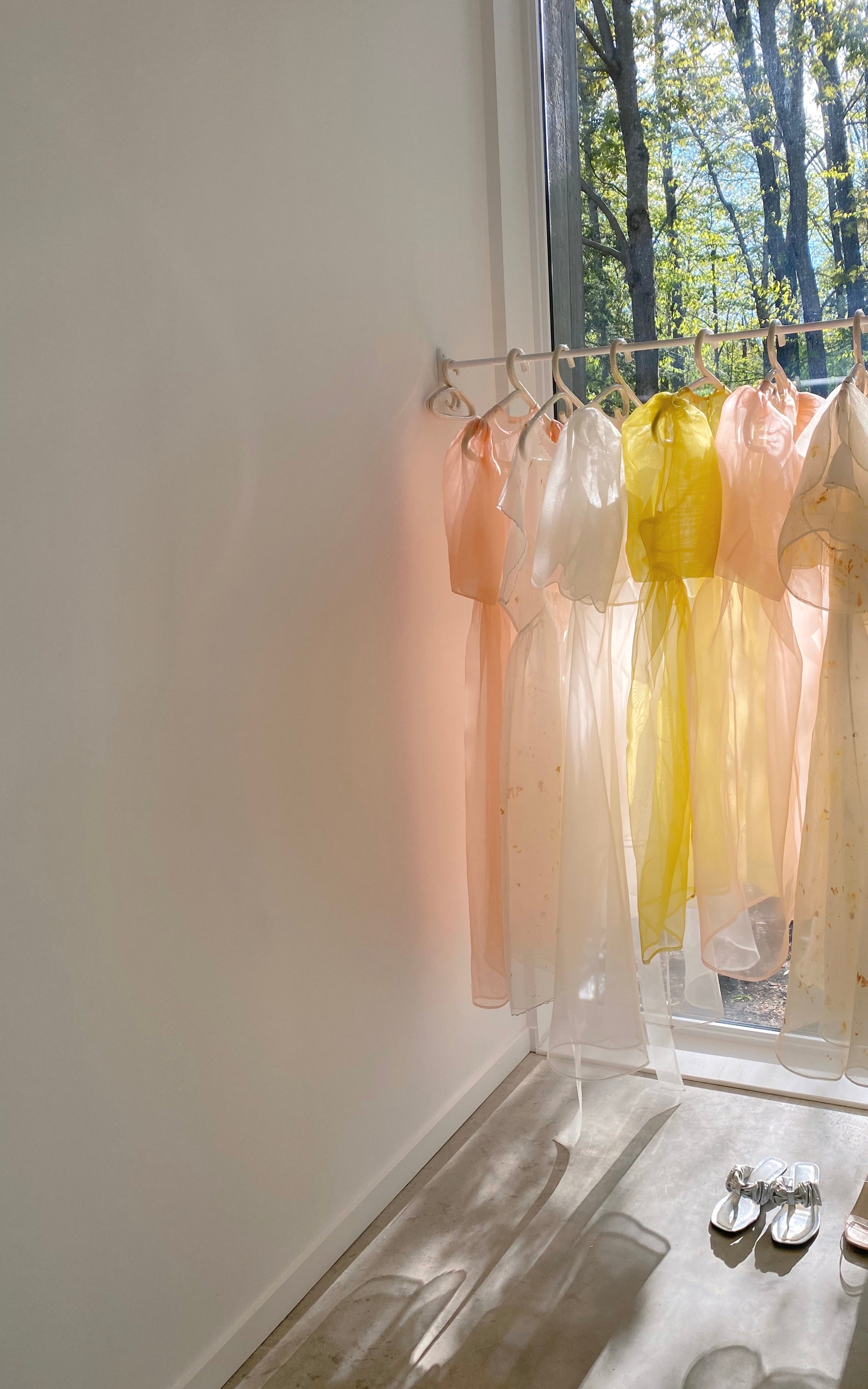 Esperanza Midi Dress — Organza Silk