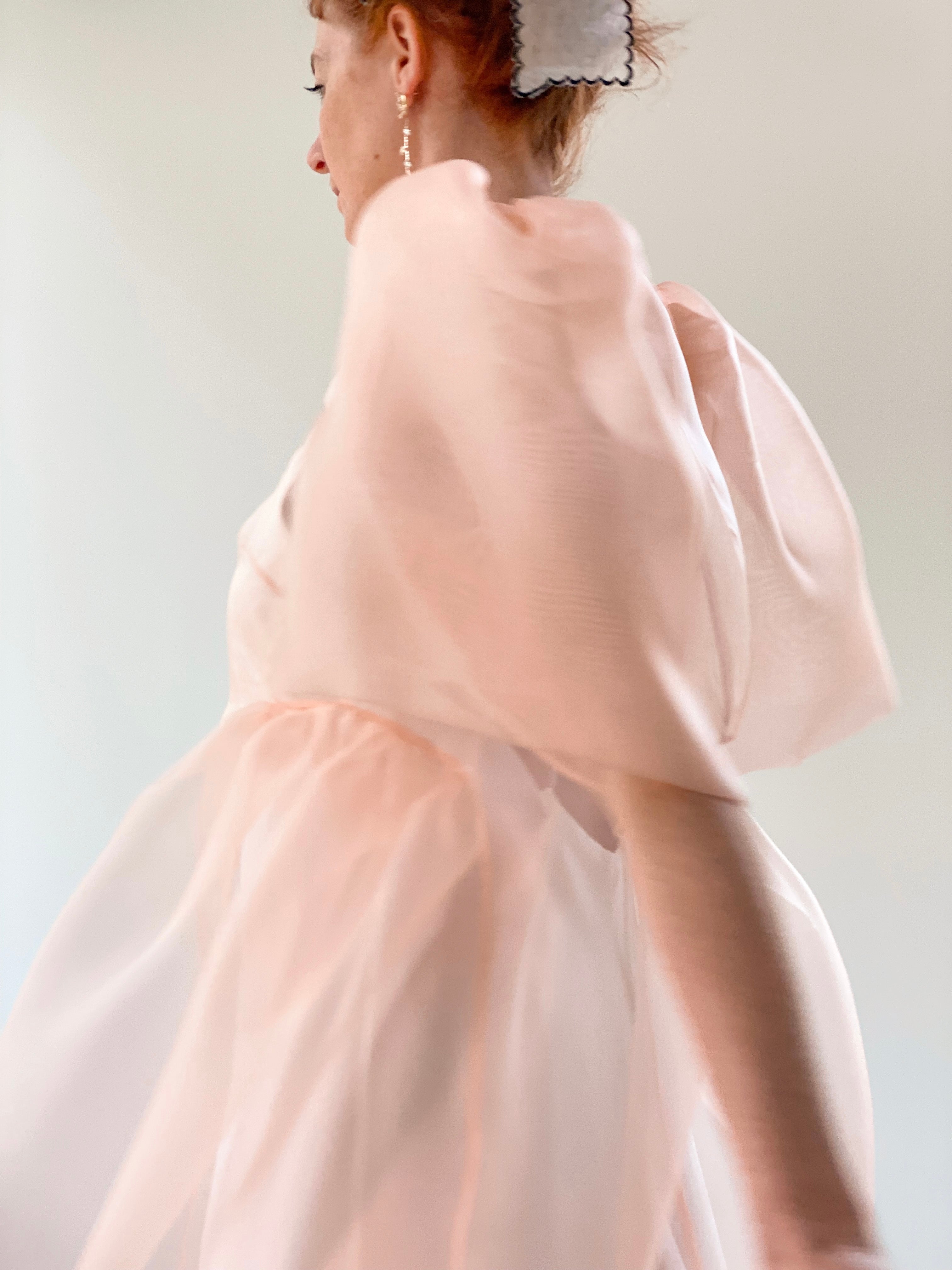 Esperanza Midi Dress — Organza Silk