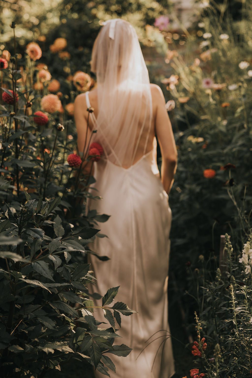 Claude Silk Satin Dress — Bridal Edit