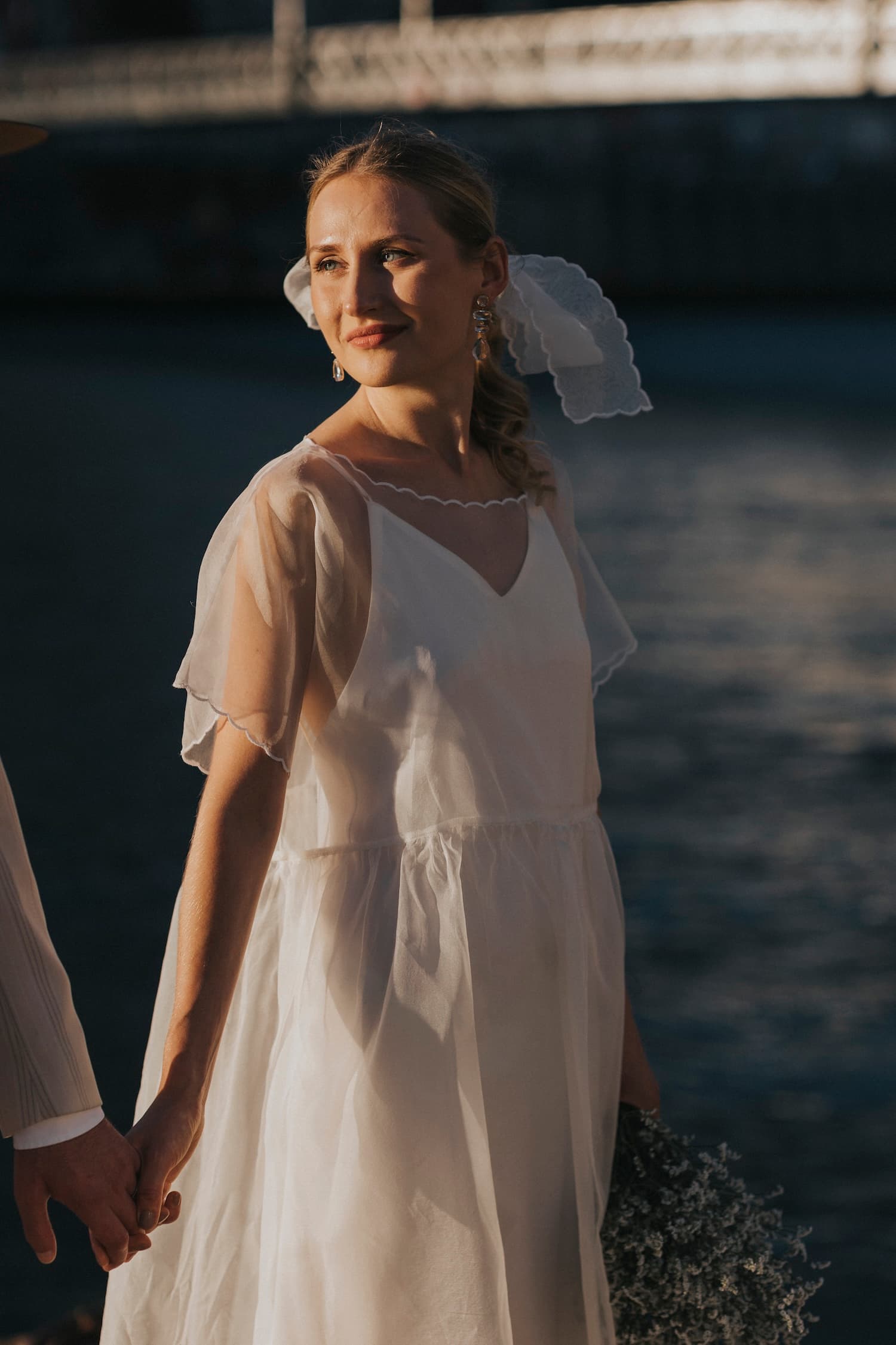 silk tulip dress ANNA OCTOBER