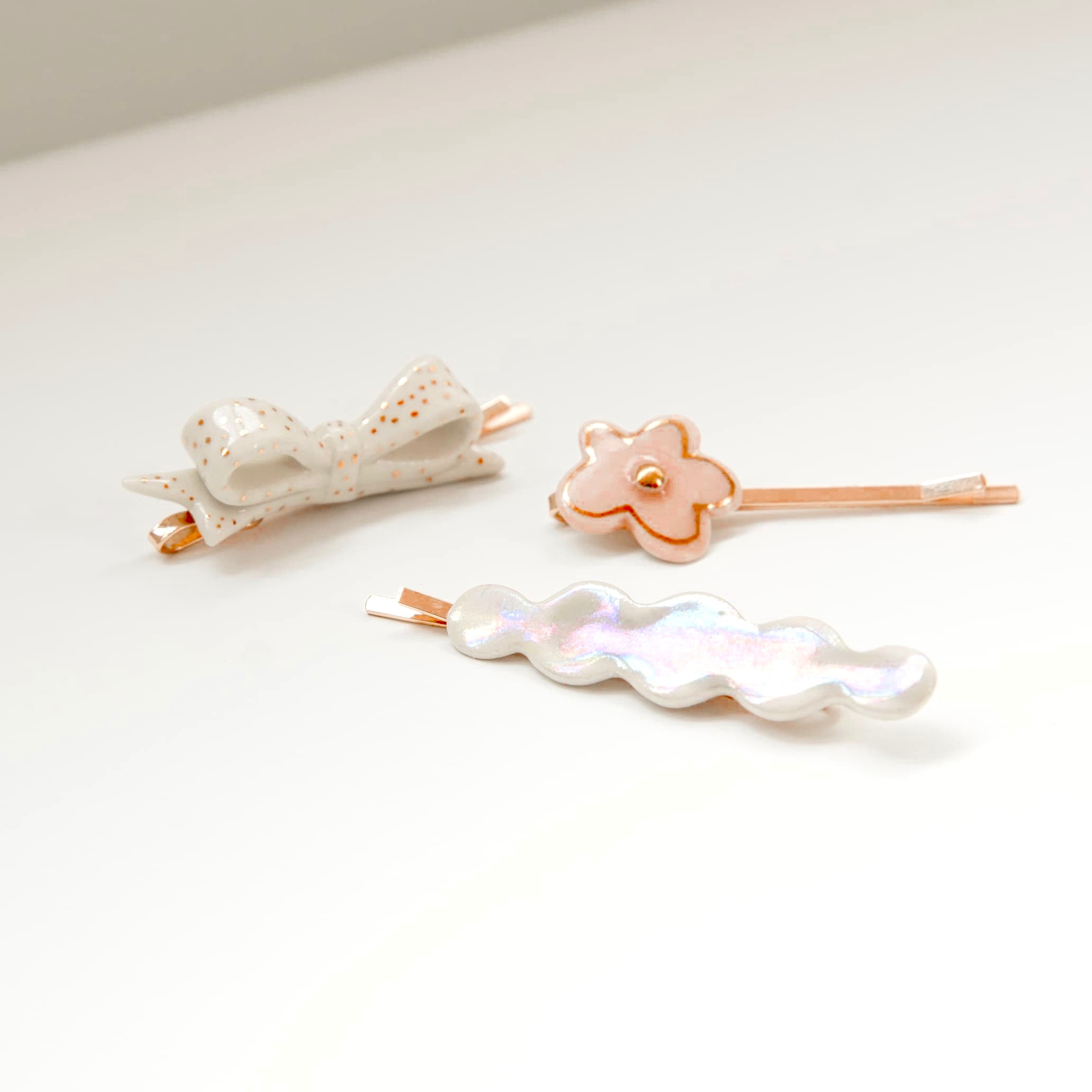 Three Hair Clips
